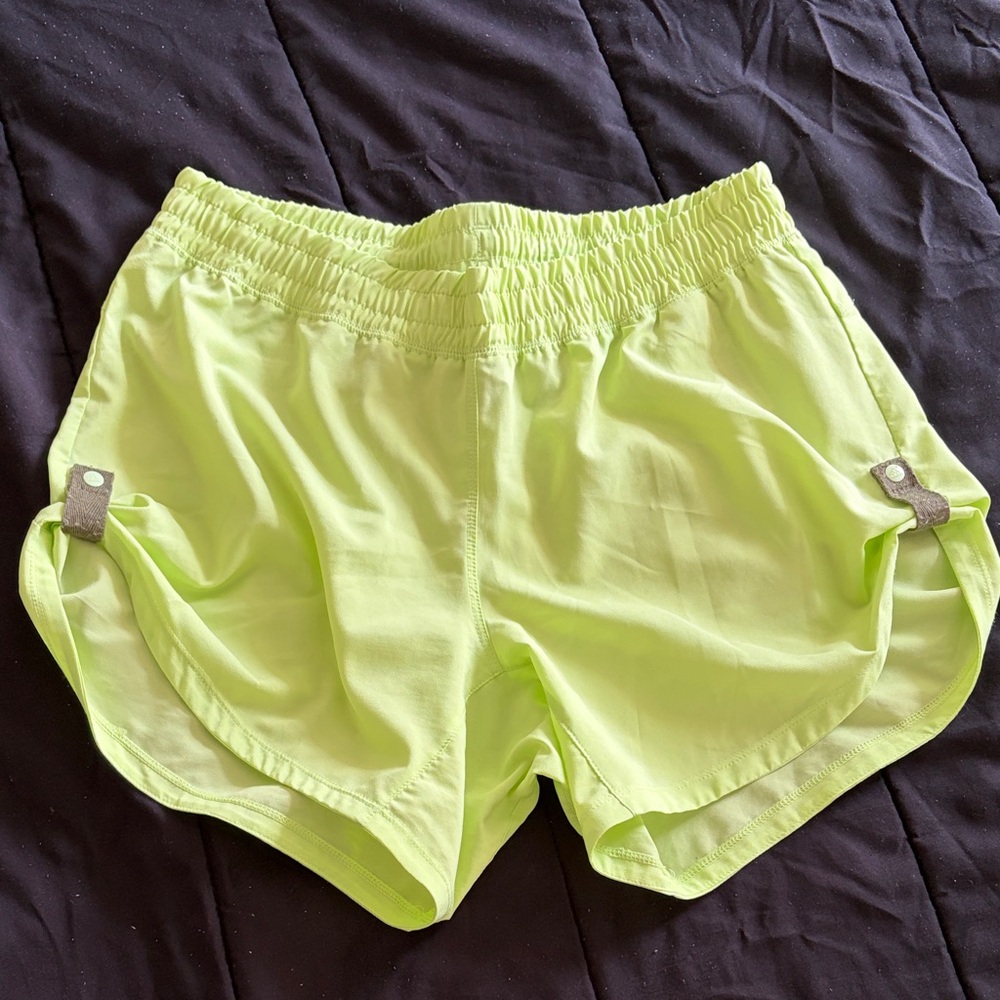 adidas Neon Lime Athletic Shorts